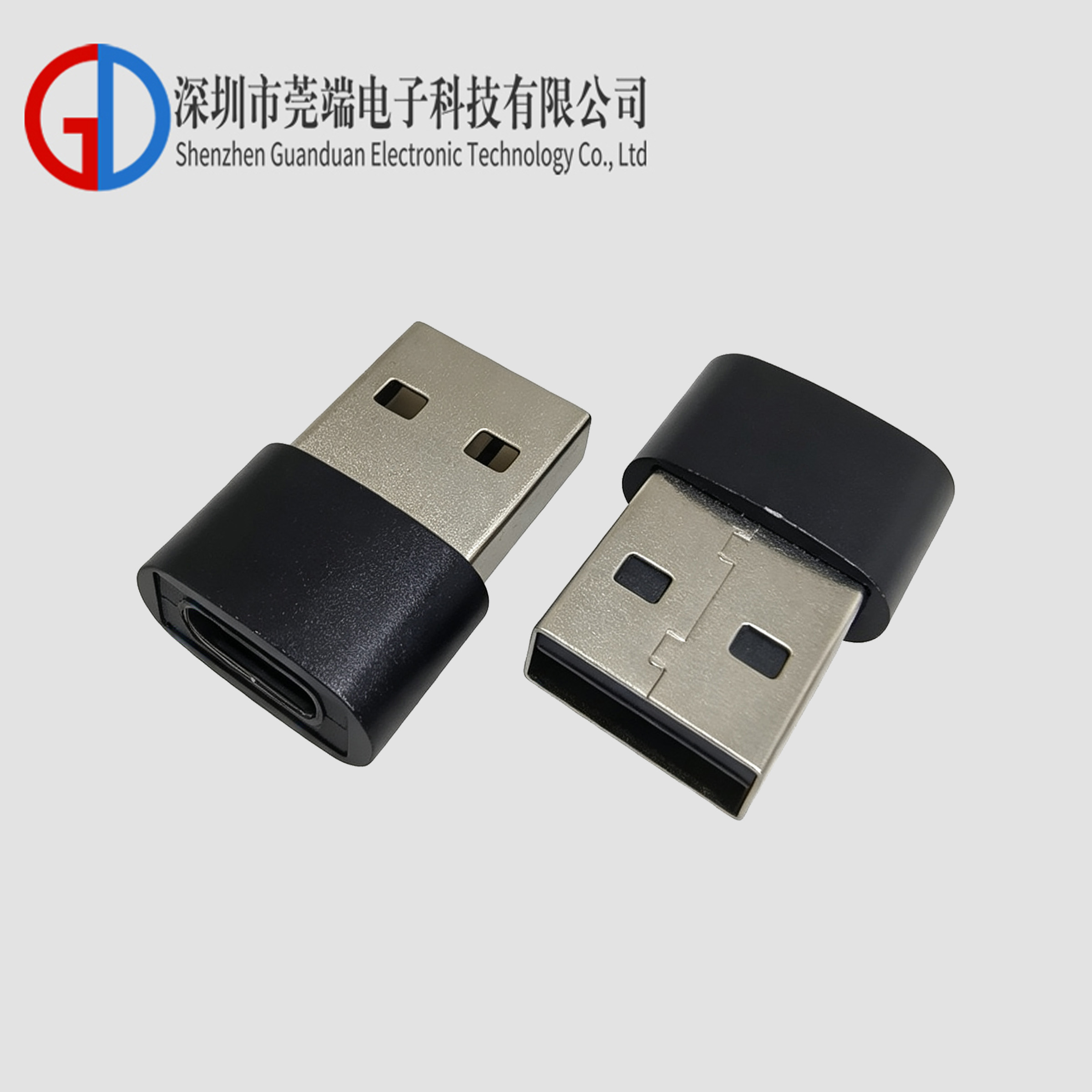 TYPE-C母座转2.0A公(短)